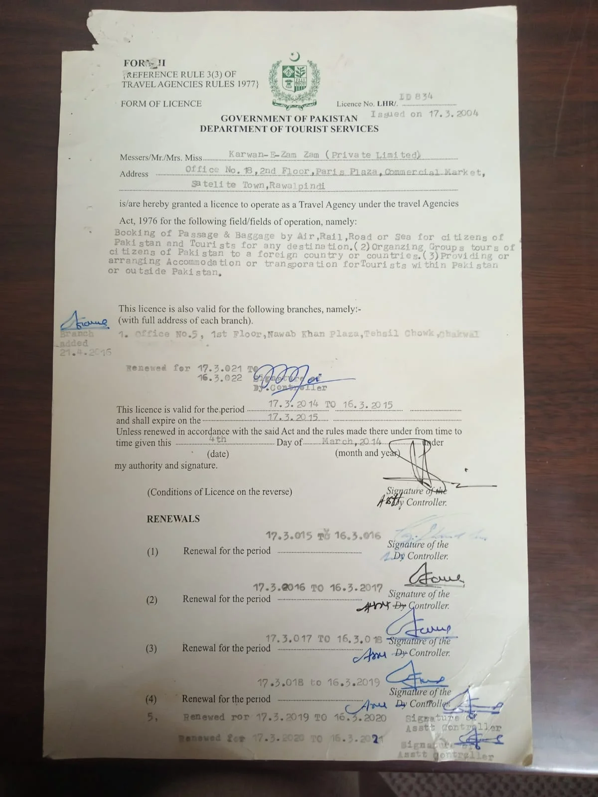 DTS License 1